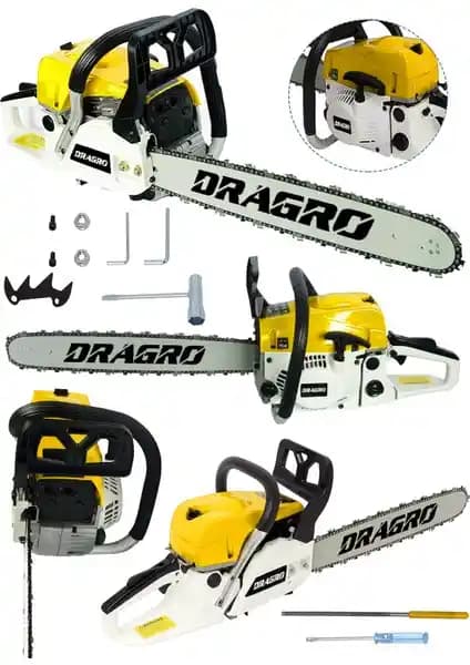 Dragro Almanya Menşeli Benzinli Testere: Güçlü ve Güvenilir Ağaç Kesim Çözümü