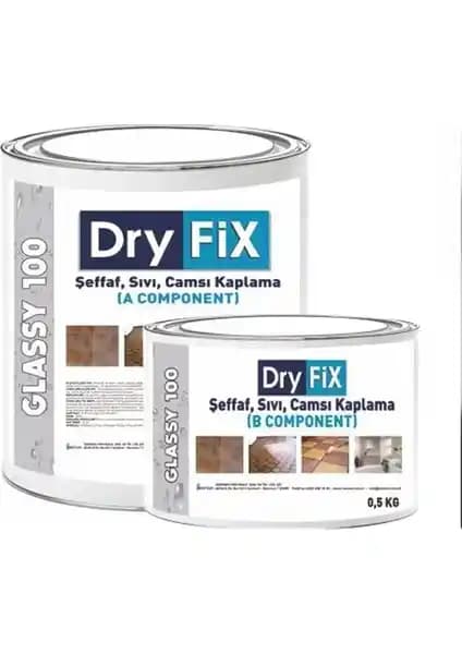 Dryfix Glassy 100 Sıvı Cam Şeffaf Kaplama ile Yüzey Koruma ve Estetik Artış