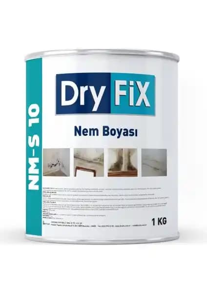 Dryfix NM-S 10 Nem ve Rutubet Boyası ile Yapılarınızda Kalıcı Koruma Sağlayın