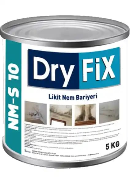 Dryfix NM-S 10 Nem ve Rutubet Boyası: Yüksek Performanslı ve Dayanıklı Çözüm