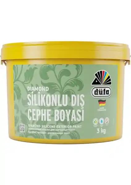 Düfa Diamond Silikonlu Dış Cephe Beyaz 3 kg: Yüksek Performans ve Dayanıklılık Sağlayan Boya