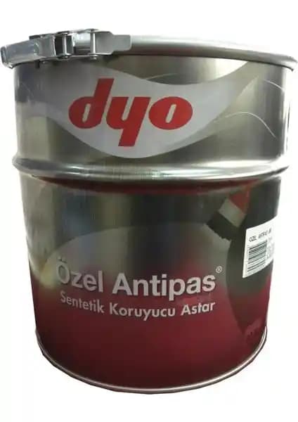 Dyo Antipas 3 Kg Kırmızı Pas Önleyici Metal Astar Boyası Endüstriyel ve Dış Mekan Kullanımı