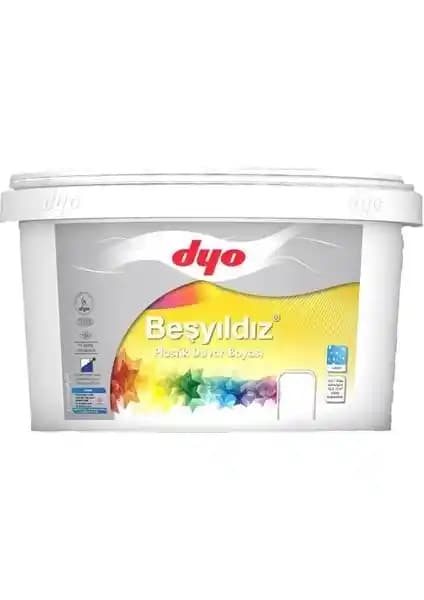 Dyo Beşyıl<dı>z Plastik İç Cephe Boyası: Ekonomik ve Dayanıklı İç Mekan Boya Seçeneği