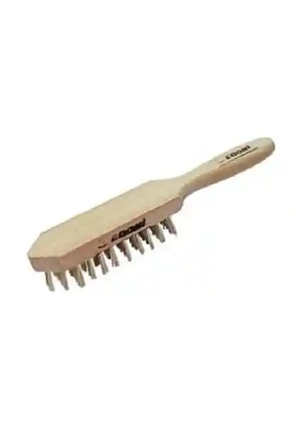 Edoni Tel Fırça Ahşap No:4 - Dayanıklı ve Ergonomik Temizlik Fırçası Ürün Özellikleri