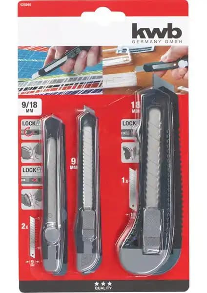 Einhell Kwb 3'lü Maket Bıçağı Seti: Dayanıklı ve Çok Yönlü Kesim Aracı