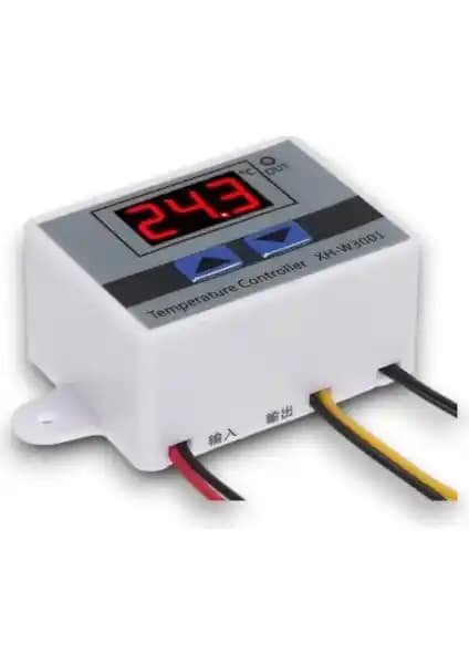 Elektromall XH-W3001 220V AC Dijital Termostat ile Hassas Sıcaklık Kontrolü ve Çok Amaçlı Kullanım