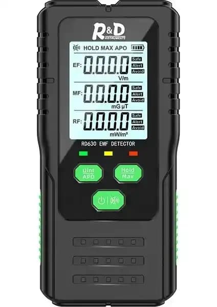 Elektromanyetik Alan ve Radyasyon Ölçümünde Güvenilir R&D EMF Ölçer Cihazı