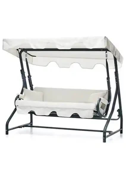 Erinöz Olea 3 Kişilik Bahçe ve Teras Salıncağı: Dayanıklı ve Şık Tasarım