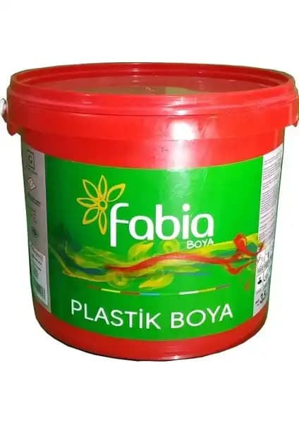 Fabia Boya Plastik Boya Gül Beyaz 3,5 kg İç Mekan ve Dış Cephe Dayanıklı Boya