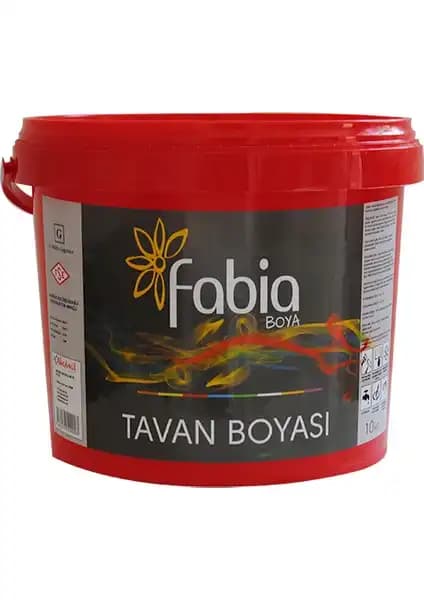 Fabia Boya Tavan Boyası 10 kg ile iç mekanlarda dayanıklılık ve estetik sağlayan yüksek kaliteli ürün
