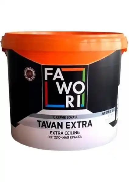 Fawori Extra Tavan Boyası 3,5 kg iç mekânlar için yüksek kaliteli ve çevre dostu çözüm