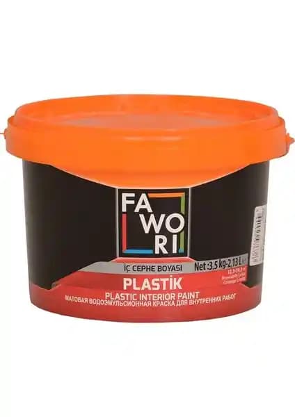 Fawori Plastik İç Cephe Duvar Boyası 3.5Kg Fildişi: Estetik ve Dayanıklı İç Mekan Boyası