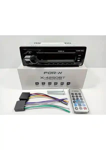 For-x X-4250BT 4X60W Bluetoothlı Otomobil Teyp ve Ses Sistemi Özellikleri