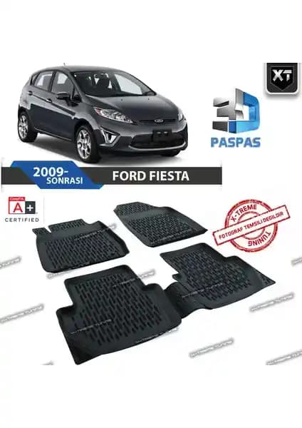 Ford Fiesta 2009 ve Sonrası İçin 3D Havuzlu Paspas Analizi ve Özellikleri