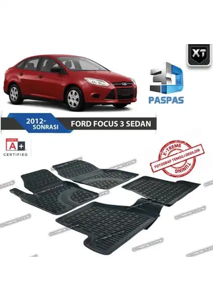 Ford Focus 3 Sedan 2012 Sonrası 3D Havuzlu Paspas Detaylı İnceleme ve Kullanım Özellikleri