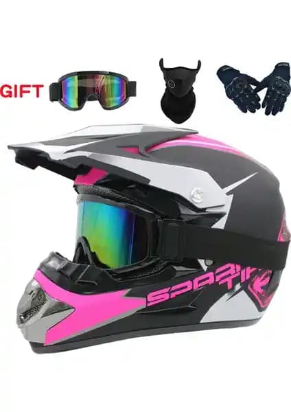 Gıft Motocross Kaskı: Güvenli ve Şık Tasarım ile Çok Yönlü Koruma