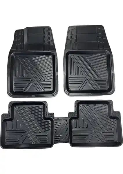 Gold Tüm Araçlara Uyumlu 3D Havuzlu Zebra Siyah Oto Paspas ile Araç İçinizi Koruyun