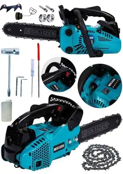 Graizer Alman Türbi 2500 Benzinli Testere: Güçlü ve Dayanıklı Ağaç Kesim Aracı