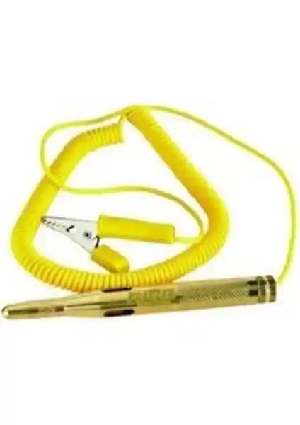 Güçlü ve Dayanıklı Rico Oto Kontrol Kalemi Metal Spiral Kablolu Araç Elektrik Testi