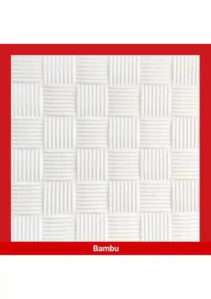 Güçpor Bambu Modeli Strafor Tavan ve Duvar Paneli Estetik ve Dayanıklı İç Mekan Kaplama Çözümü