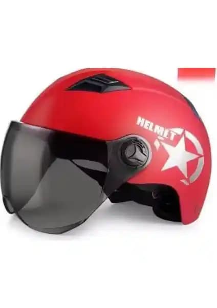 Haliwa Yarım Kask Motosiklet Kaskı Güvenlik ve Tasarım Özellikleri