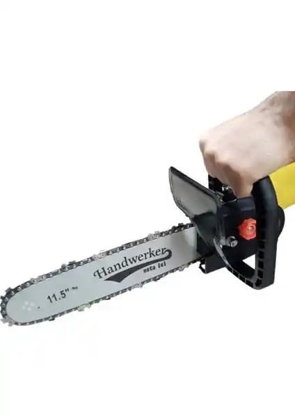 Handwerker Yağ Depolu Avuç Taşlama Zincirli Testere Aparatı: Çok Yönlü ve Güçlü Kesim Aracı