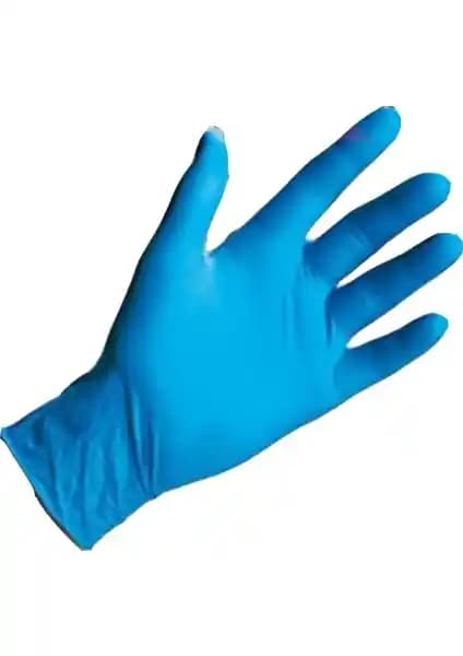 Has-pet Pudrasız Mavi Nitril Eldiven 100'lü S Beden Sağlık ve Hijyen İçin Uygun
