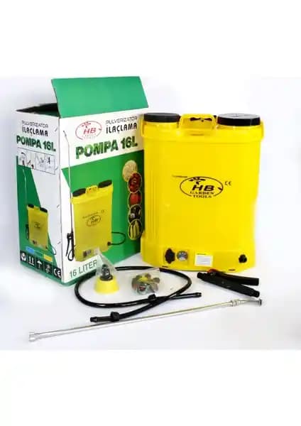 Hb Garden Tools Akülü Sırt Pompası 16 Litre: Güçlü ve Pratik Bahçe İlaçlama Çözümü