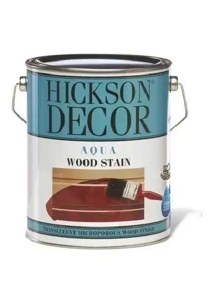 Hickson Decor Ultra Aqua Wood Stain Dış Cephe Ahşap Boyası, Dayanıklı ve Çevre Dostu Uygulama