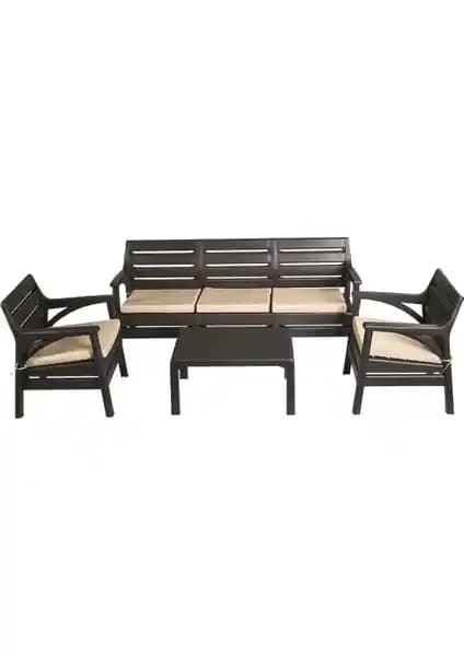 Holiday Hawai Bahçe ve Balkon Oturma Grubu: Estetik ve Dayanıklı Dış Mekan Mobilyası