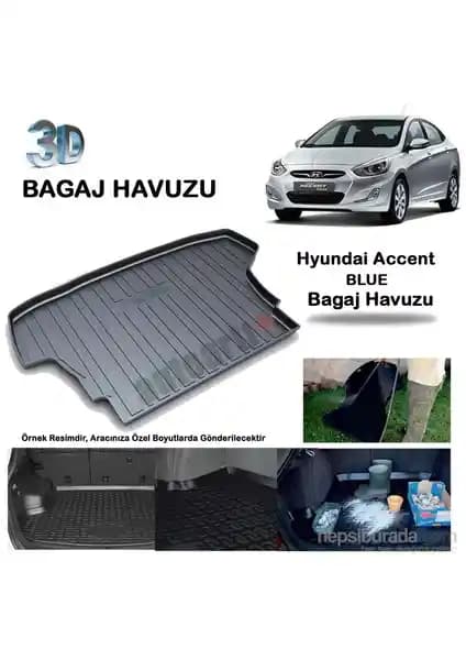 Hyundai Accent Blue Bagaj Havuzu Pratik ve Dayanıklı Sıvıya Dayanıklı Koruma Çözümü