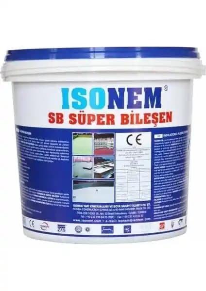 İsonem Sb Süper Bileşen Su Yalıtım Boyası Entegre Koruma ve Dayanıklılık Sağlar