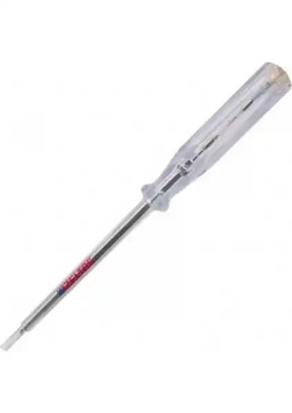 İzeltaş 190 mm Şeffaf Saplı Manuel Kontrol Kalemi: Güvenilir Elektrik Test Aracı