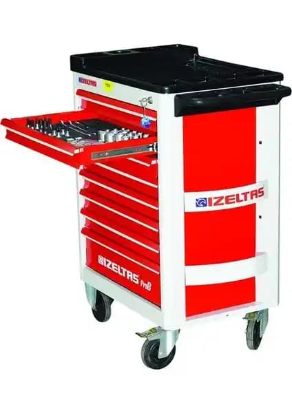 İzeltaş Pro Serisi Takım Dolabı: Endüstriyel ve Profesyonel Kullanım İçin Güçlü Depolama Çözümü