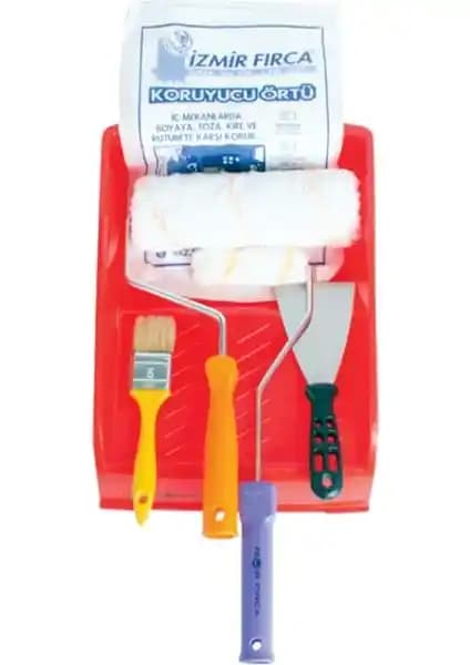 İzmir Fırça Luna Profesyonel Boyacı Seti 20 Cm Rulolu ile Kalite ve Verimlilik