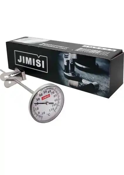 Jimisi Manuel İbreli Süt ve Sıvı Termometre Ölçer: Yüksek Hassasiyetli Sıcaklık Kontrol Cihazı