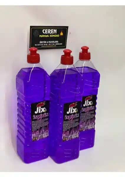 Jix Jix 3'lü İspirto: Güvenilir ve Ekonomik Kamp ve Acil Durum Tutuşturucu Seti