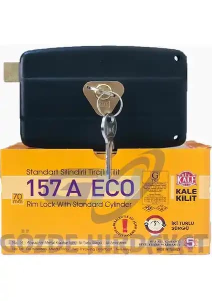 Kale Kilit 157A Eco Trajlı Karşılıksız Kilit Güvenlik ve Dayanıklılık Sunar
