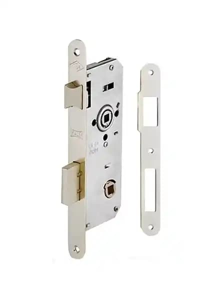 Kale Kilit 169R Wc 40 mm Oval Nikel İç Kapı ve WC Gömme Kilidi Güvenlik Çözümü