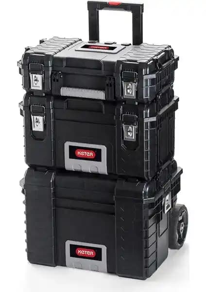 Keter Rigid Set Takım Çanta: Dayanıklı ve Çok Fonksiyonlu Profesyonel Taşıma Çözümü