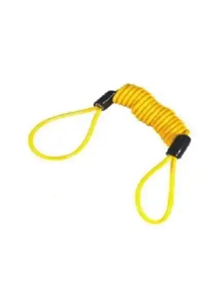 Kinguard Disk Kilit Hatırlatma Kablosu Sarı Güvenlik ve Kullanım Kolaylığı Sağlar