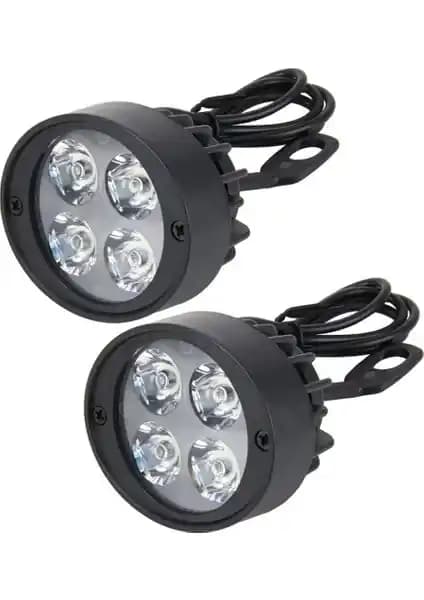 Knmaster Badger 12W Ayna Bağlantılı Motosiklet Sis Farı Takımı Özellikleri ve Kullanım Avantajları