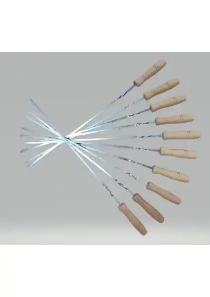 Köseoğlu Ahşap Saplı Kebap ve Ciğer Şişleri: Dayanıklı ve Güvenli Mutfak Malzemeleri