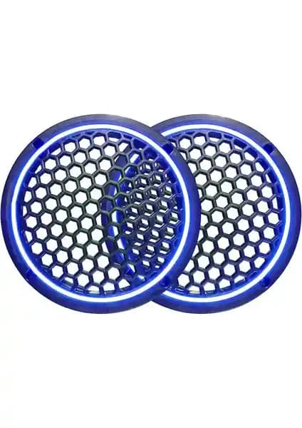 L-Sound Neon Işıklı 20 cm Hoparlör ve Midrange Kapağı ile Modern Ses Deneyimi