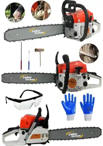 Lieber German MSC-230 Benzinli Profesyonel Testere ile Güç ve Dayanıklılık