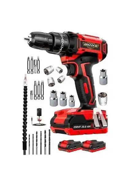 Lieber Hard-X 256 Vf 20 Ah Akülü Matkap: Güçlü ve Dayanıklı Profesyonel Araç