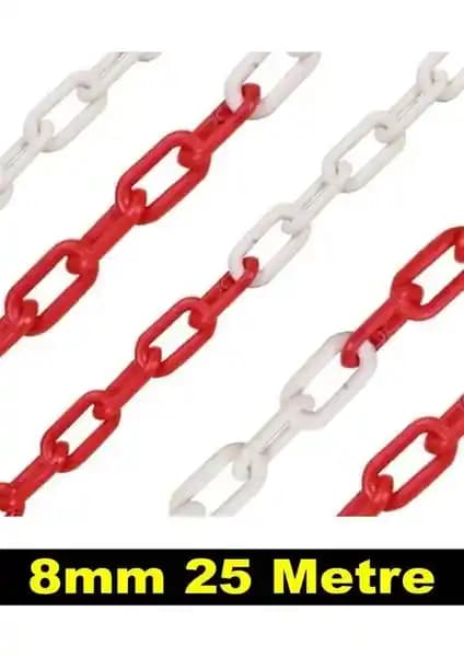 Liggo 25 Metre Plastik Zincir Dayanıklı ve Çok Yönlü Kullanım İçin Uygun