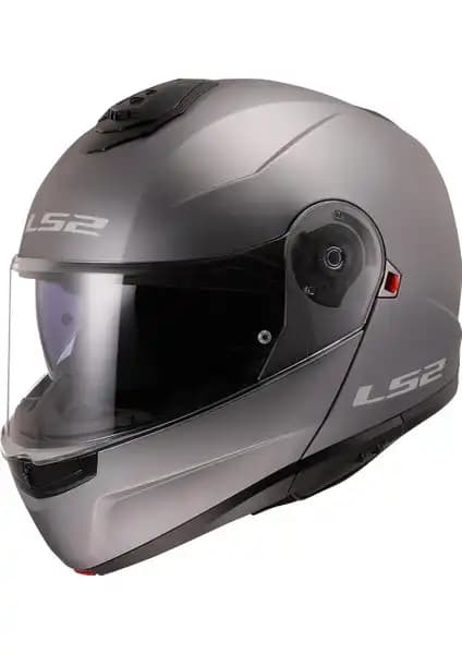 LS2 Strobe 2 Mat Tıtanıum Kask: Güçlü Güvenlik ve Konfor Sunan Modern Tasarım