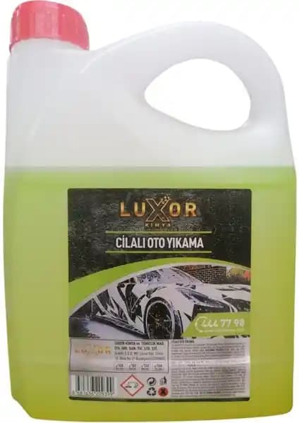 Luxor Kimya Cilalı Oto Yıkama 3 kg ile aracınızda parlaklık ve temizlik sağlama