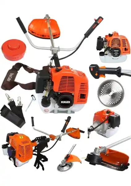 Mager 9.9 HP Alman Metal Şanzıman Yan Tip Benzinli Tırpan Makinesi Özellikleri ve Kullanım Alanları